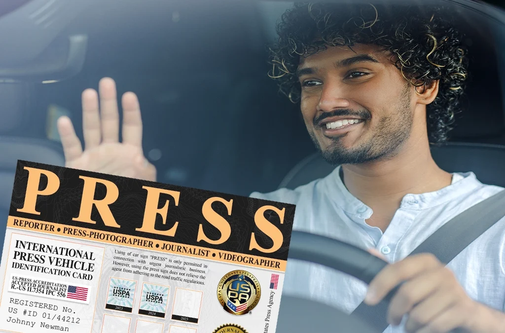 How to Use USPA Press Vehicle Badges: Navigating Restricted Areas